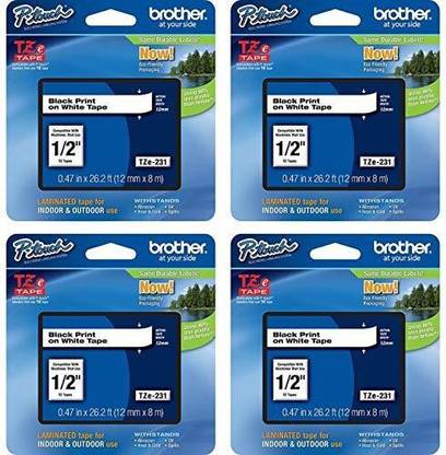 Brother P-Touch TZ Tape TZ-231 Measurement Tape