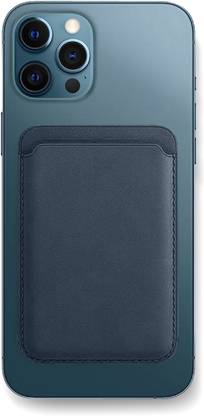 Ineix leather magnetic card holder for 12 mini 12 pro 12 pro max ana for all magnetic supported smartphones and tablets Mobile Holder