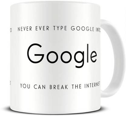 Sky Dot break the internet funny geek mug Ceramic Coffee Mug