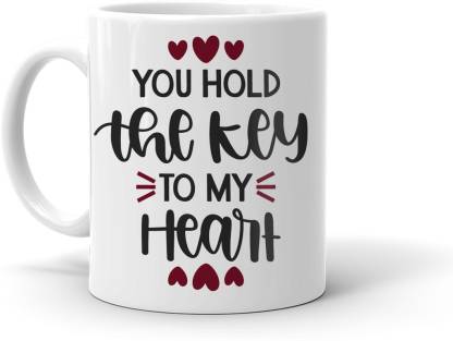 Festa Best Valentine's Day Gift For Girlfriend Boyfriend Husband Wife Printed Ceramic Coffee Cod-17 Ceramic Coffee Mug