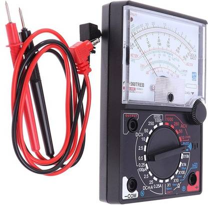 Divinext Analogue Multimeter Pointer Multitester + Continuity Buzzer Voltmeter Amperemeter Analog Multimeter