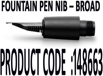 FABER-CASTELL E-MOTION PURE BLACK SPARE FOUNTAIN PEN NIB Nib
