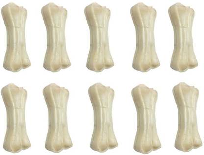 Sid Section 3 Inch 10 Pcs White Digestible Rawhide Pressed Bone Dog Chew For Dogs Dog Chew