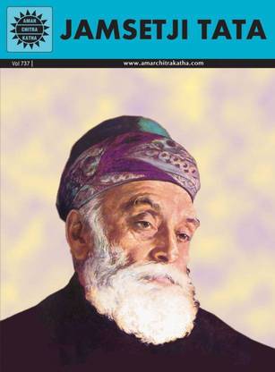 Jamsetji Tata, The Man Who Saw Tomorrow , Comic, Amar Chitra Katha, Paperback,