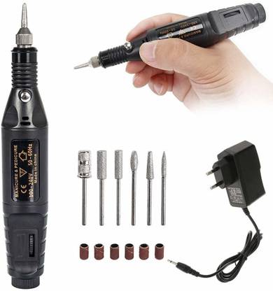 AS TOOL CENTER NAIL ART DRILL KIT Professional Finger Toe Nail Electric Polishing Machine Rotary Bit Set