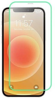 BLACK GORILLA Edge To Edge Tempered Glass for Apple IPhone 12 Mini, Silicon Edges Glow in Dark