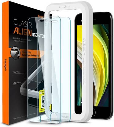 Spigen Tempered Glass Guard for Apple iPhone SE 2020