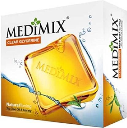 MEDIMIX CLEAR LYCERINE NATURAL TONING SOAP 100 g *12