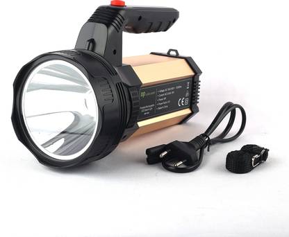 DP.LED 7313 ULTRA HIGH WAT LAZIER LED PORTABLE RECHARGEABLE SEARCH LIGHT Torch Energy Saving LED?8W LED With Flash Warning Light Three-gear Swith Design Press the switch to choose the strong light, weak light & flash warning light. Capacity Battery -6000mAh Torch