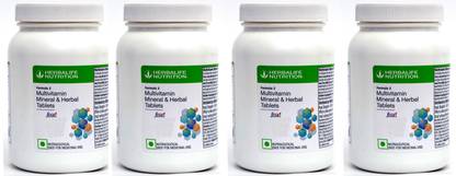 HERBALIFE Multivitamin Mineral and Herbal Tablets 90 Tablets ( Pack Of 4 )