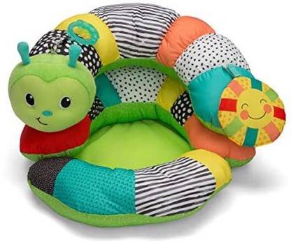 Infantino Prop-A-Pillar Tummy Time & Seated Supportpillow Support For Newborn And Older Babies, With Detachable Support Pillow