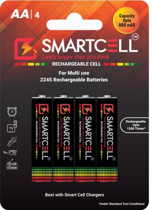 Smartcell AA Ni-MH Rechargeable 800mAH  Battery
