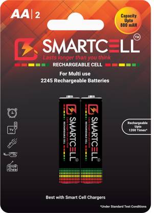 Smartcell AA Ni-MH Rechargeable 800mAH  Battery