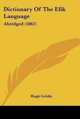 Dictionary Of The Efik Language