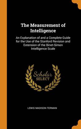 The Measurement of Intelligence