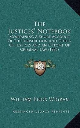 The Justices' Notebook