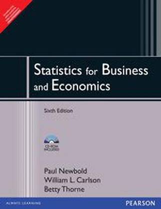Statistics for Business and Economics 6th Edition