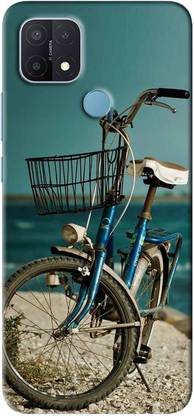 NDCOM Back Cover for OPPO A15 Cycle Printed