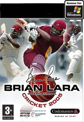BRIAN LARA CRICKET 2005 (Digital Download) No DVD No CD PC Game Limited Edition