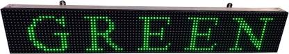 AL-QURAISH P10 LED GREEN 96×16CM PROGRAMMABLE RUNNING TEXT DISPLAY BOARD WITH INBUILD WIFI LED Display