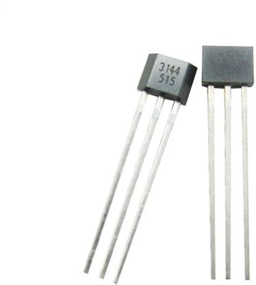 sl sales Hall effect sensor 3144 ic sensor (15-PCS) Electronic Components Electronic Hobby Kit