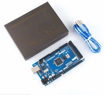 Ihc Mega 2560 Arduino Mega 2560 R3 Microcontroller Board Based, Blue Educational Electronic Hobby Kit