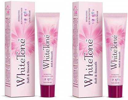 White Tone SOFT & SMOOTH Face Cream (2 x 50 g Packs)