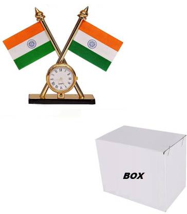 AutoStark India Double Sided Wind Car Dashboard Flag