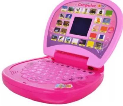 Lobya Educational laptop pink with music and led screen