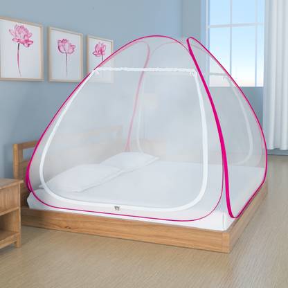 Flipkart SmartBuy Polyester Adults Washable Folding Double Bed Mosquito Net