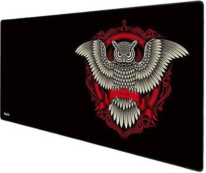Anpollo Extended Large Speed Gaming Mouse Pad Gaming Xxl Large Carpet Mouse Mat Pad 900X400Mm Dimensions With Non-Slip Rubber-Bl Non Slip Base Mousepad
