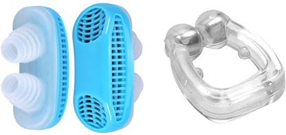 PAGALY Anti snoring Devices Combo - Snore Free Nose Clip & 2 in 1 Anti Snoring and Air Purifier Nose Clip(Pack 2) Nose Shaper