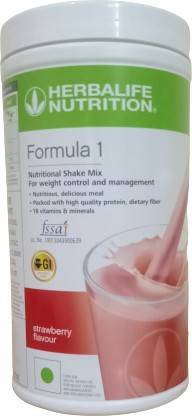 HERBALIFE Formula 1 Nutritional Shake Mix -Strawberry Weight Loss Plant-Based Protein