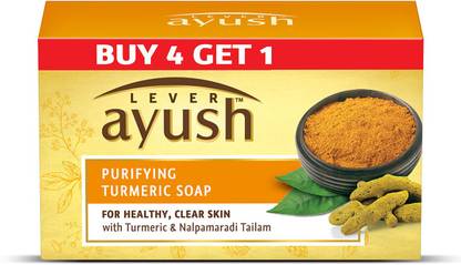 Lever Ayush Purifying Turmeric Soap