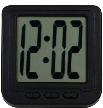 ORTIME Digital Black Clock