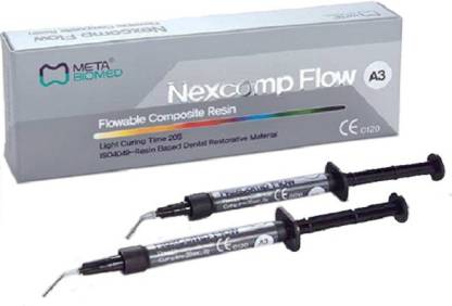 Meta Biomed META NEXCOMP FLOW (NANO HYBRID FLOWABLE COMPOSITE)A1A2A3A4A3.5 Teeth Whitening Kit