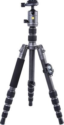 Vanguard VEO 3 GO 265HCB Carbon Fiber Tripod/Monopod with BH-120 Ball Head, Smartphone Connector, and Bluetooth Remote Tripod Kit
