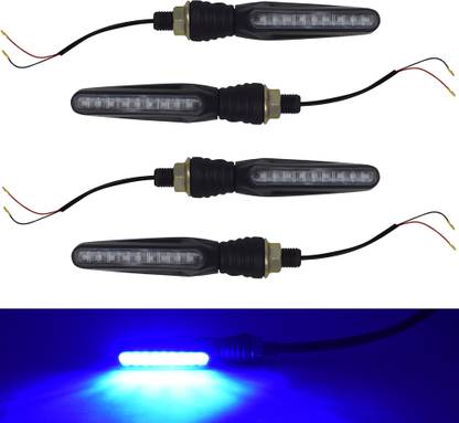 Ramanta Front, Rear LED Indicator Light for Universal For Bike Universal For Bike