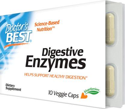 Doctor's Best Digestive Enzymes 10 Veggie Caps