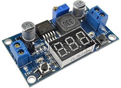 arduino M550 LM2596 LM2596S power module + LED Voltmeter DC-DC adjustable step-down Voltmeter