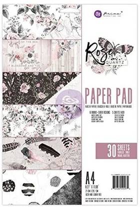 Prima Marketing A4 Paper Pad - Rose Quartz