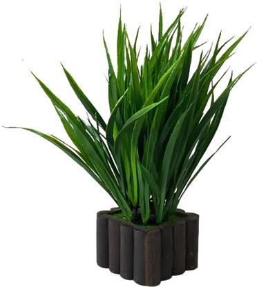 Ryme Wild Bamboo Green Artificial Plant With Pot Bonsai Artificial Plant  with Pot