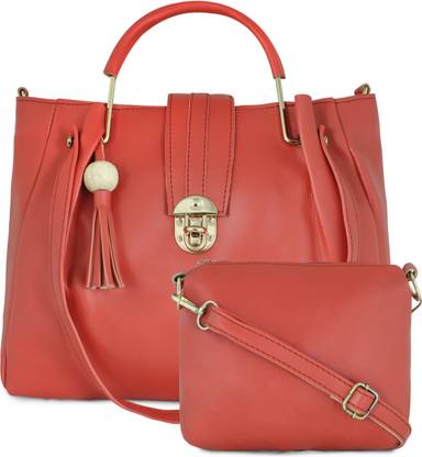 ALLAYSSA Fashions Womens Handbag with Sling Bag Design Colour Peach Waterproof Shoulder Bag