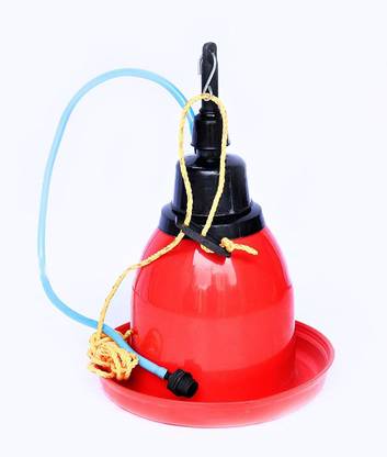 Praish Automatic Mini Poultry Drinker for Chicks and Broiler with Strong Design Ground Bird Feeder