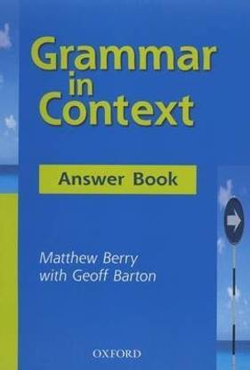 Grammar in Context