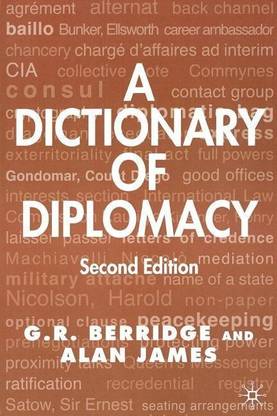 A Dictionary of Diplomacy 2003