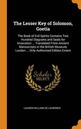 The Lesser Key of Solomon, Goetia