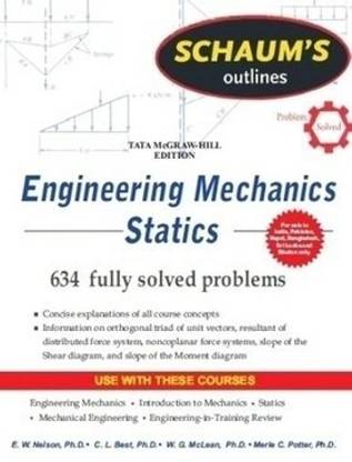 Engineering Mechanics : Statics (Schaum's Outline Series) 1st  Edition