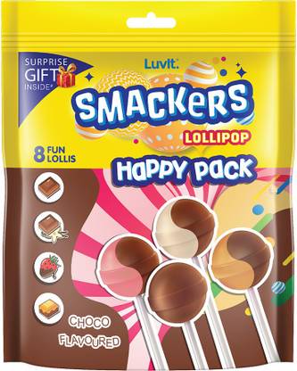 LuvIt Chocsmackers Assorted Lollipop