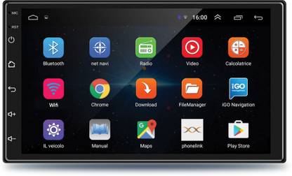 godryft 9" Inch 2GB RAM 16GB ROM Android Car Dashboard Din Entertainment Screen Set Supports Wi-fi, Bluetooth, Hi-Fi Audio with Super Bass, 1.3 Ghz Processor, GPS, Screen Mirror/Cast, Equalizer Car Stereo